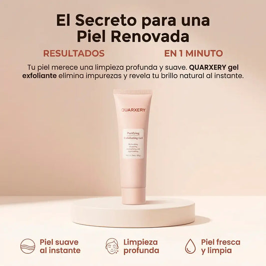Quarxery - Gel exfoliante Premium 2x1